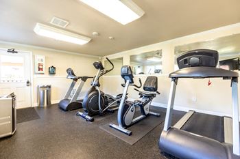 Modern fitness center